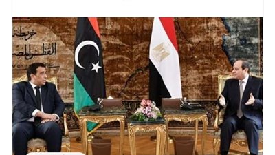 السيسي ورئيس المجلس الرئاسي الليبي يؤكدان ضرورة إجراء انتخابات لتسوية الوضع الحالي
