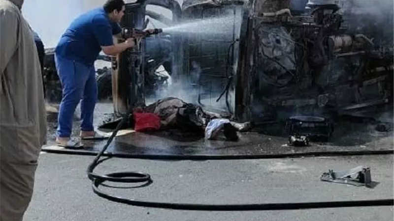 بالأسماء.. مصرع وإصابة 6 أشخاص في حادث تصادم مروع بالشرقية