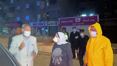 محافظ القليوبية يتابع التزام المواطنين بحظر التجوال بمدينة شبرا الخيمة