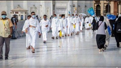 وصول جميع حجاج السياحة السعودية لأداء مناسك الحج