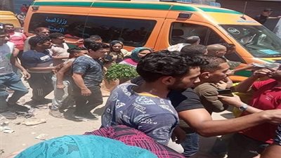 قطار ينهى حياة عامل بالمنوفية