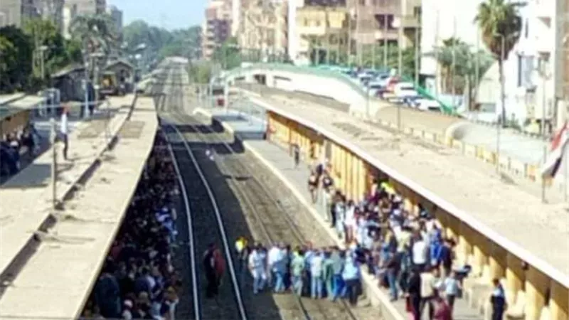 مصرع شاب نتيجة سقوطة من قطار في قنا