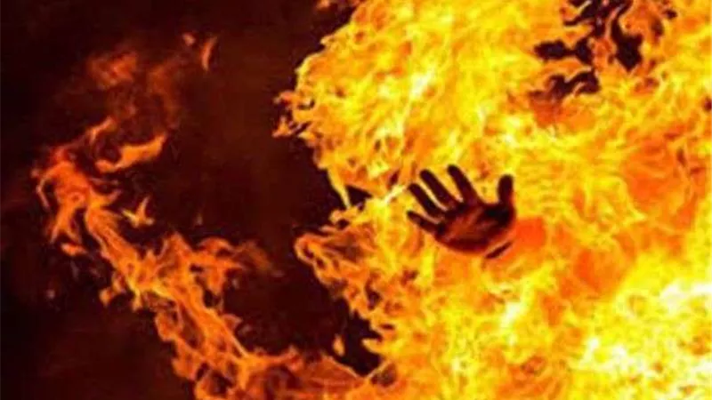 انتقاما منه.. سيدة تشعل النار في جسد زوجها بكرداسة