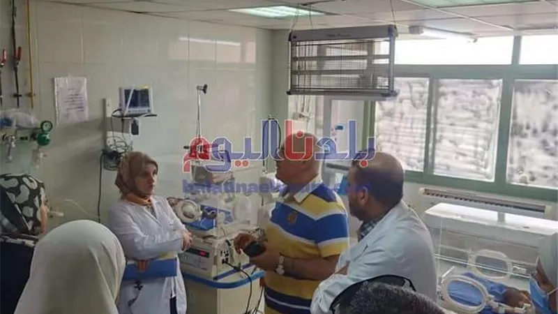 وكيل صحة المنوفية يتفقد سير العمل بمستشفى زاوية الناعورة