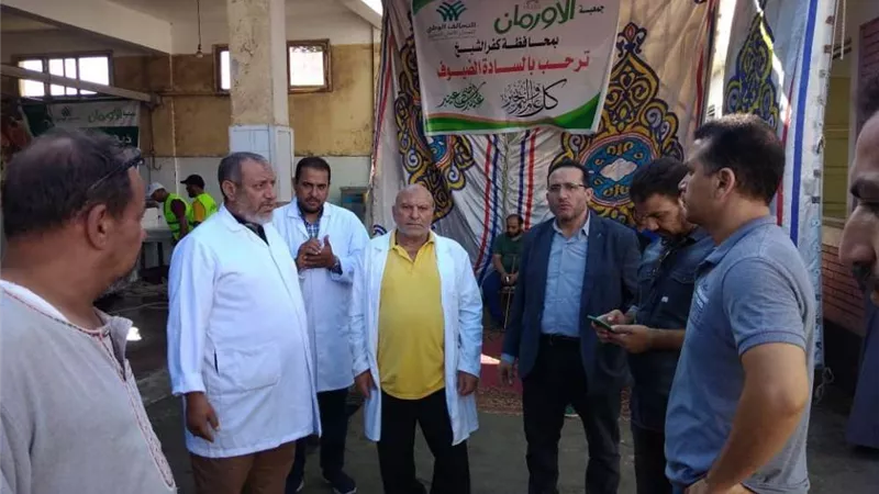 16 مجزراً يستقبل 584 رأس ماشية في كفر الشيخ