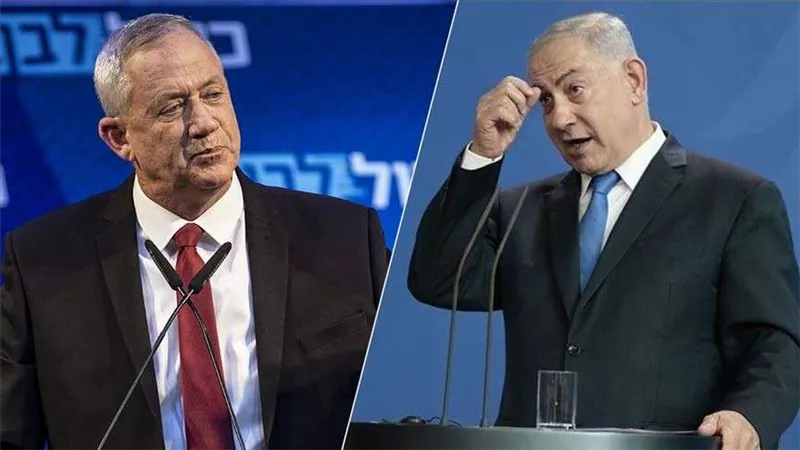 نتنياهو وجانتس يخفقان فى التوصل إلى اتفاق لتشكيل حكومة إسرائيلية