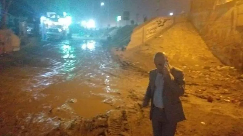 مصرع شاب غرقا بالبحر الغربي بالمنوفية