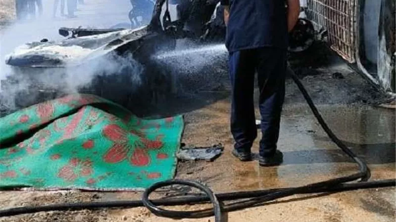 راحوا يصيفوا في العيد.. إصابة 9 أشخاص في حادث بطريق السويس السخنة