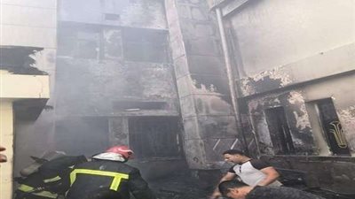 بدون إصابات.. السيطرة على حريق بمستشفى أكاديمية الشرطة بالقاهرة الجديدة (صور)