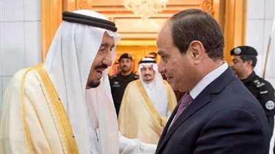 الرئيس السيسي يتلقى اتصالا هاتفيا من العاهل السعودي الملك سلمان بن عبدالعزيز آل سعود