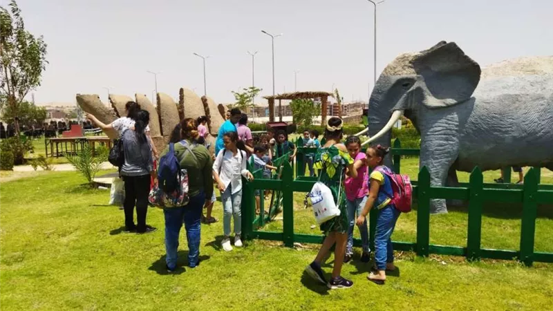 حدائق الري تستقبل الزوار للاحتفال بالعيد بين أحضان الطبيعة الخلابة