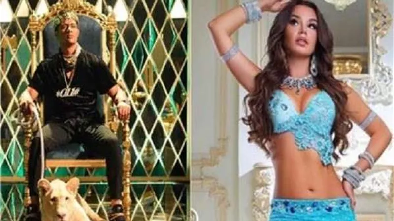 شاهد.. جوهرة برفقة محمد رمضان: 