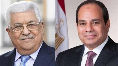 الرئيس السيسي يتلقى تهنئة رمضان من نظيره الفلسطيني
