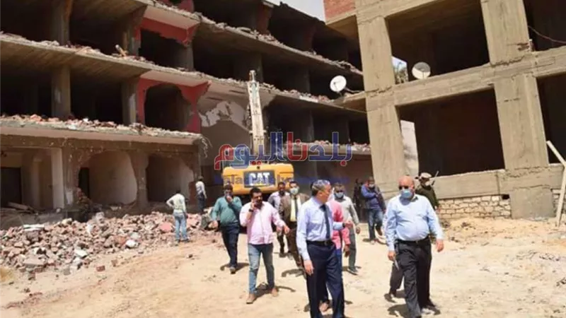 استرداد 70 فدان بالظهير الصحراوي الشرقي لمركز أبوقرقاص بالمنيا
