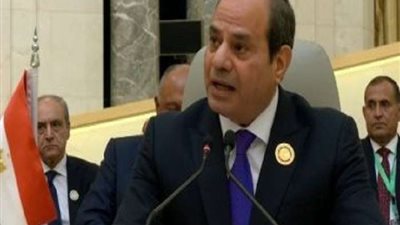 الرئيس السيسي: يجب صياغة القوانين التي تحافظ على الأمن المائي