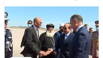 شاهد.. لحظة وصول الرئيس السيسي إلى برلين