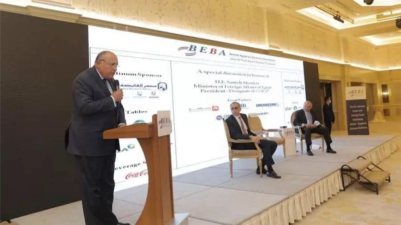 وزير الخارجية: نرحب بالدعم الدولي لإنجاح قمة المناخ في شرم الشيخ