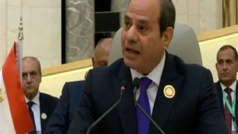 الرئيس السيسي: تغير المناخ يعد تهديدا وجوديا للكثير من الدول على مستوى العالم