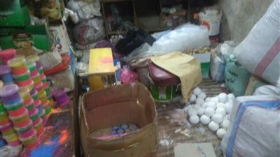 ضبط مصنع غير مرخص ببرج العرب في الإسكندرية
