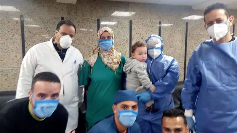 بعد تعافيهم.. خروج 3 حالات جديدة من مستشفى العزل في قها