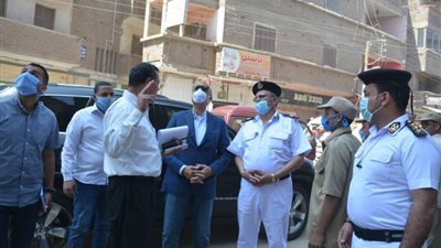 محافظ القليوبية يشهد إزالة أبراج مخالفة بطوخ والقناطر الخيرية