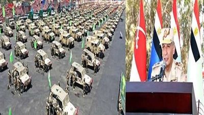 القائد العام للقوات المسلحة يتفقد اصطفاف عناصر قوات الصاعقة