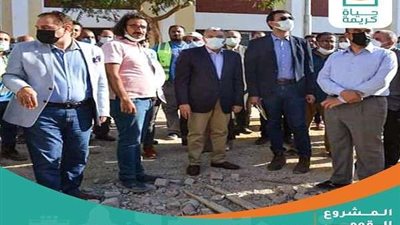 محافظ المنيا يتفقد أعمال تطوير ورفع كفاءة مستشفى حميات سمالوط