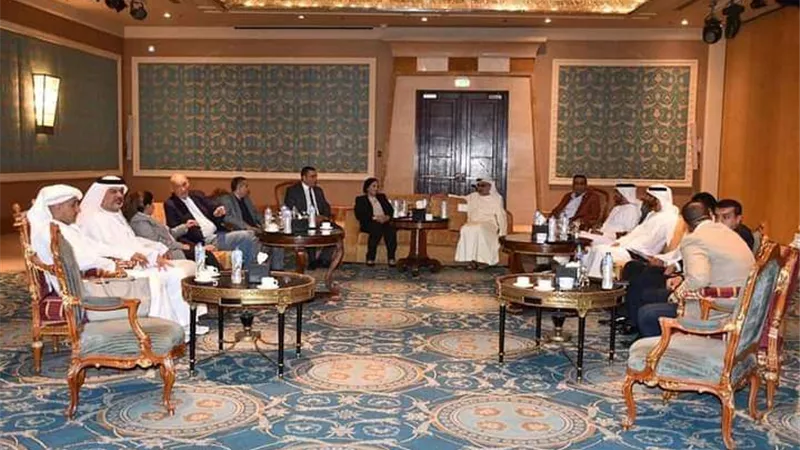 وزير الرياضة يشهد  توقيع اتفاقية بين الإمارات ومصر من ماراثون زايد الخيري