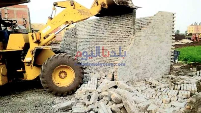 حملات لإزالة التعديات على أملاك الدولة والأراضي الزراعية ونهر النيل