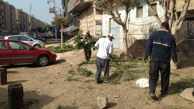 متابعة أعمال النظافة بمحافظة المنوفية