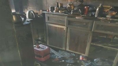 حريق هائل يلتهم شقة بمنطقة الأميرية