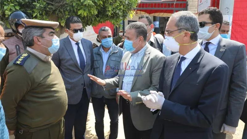 محافظ المنوفية يستقبل وفد مجلس الوزارء بمكتبه لمتابعة تنفيذ المشروعات القومية