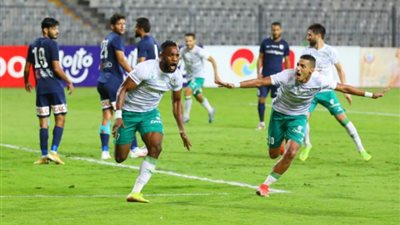المصري يتقدم على إنبي في الشوط الأول