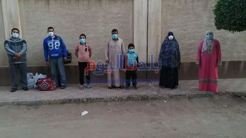 عزل الغربية تحتفل بشفاء 80 حالة مصابة بفيروس كورونا