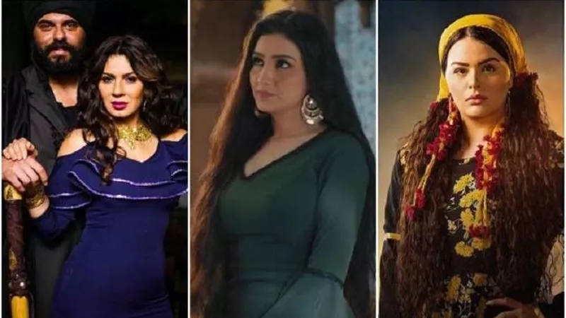 بمسلسل الفتوة.. دلال وأنوثة الجلباب البلدي يبرز مفاتن نجمات الفن 