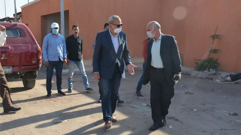 محافظ القليوبية يجري جولة تفقدية بعدد من المدن بالمحافظة