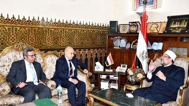 وزير الأوقاف يستقبل سفراء مصر في فنزويلا والإكوادور لبحث سبل التعاون