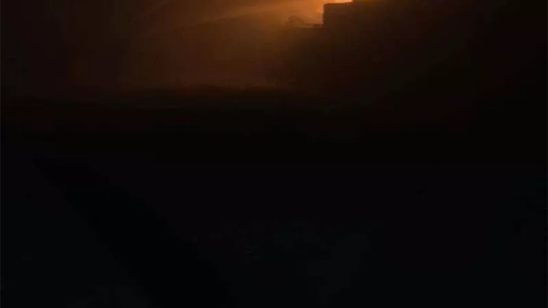 النيابة تنتدب المعمل الجنائي لمعاينة حريق العبور