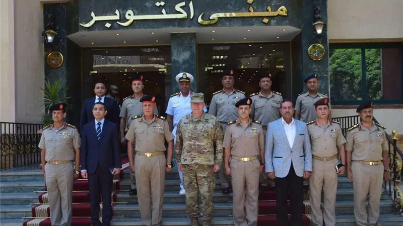 أكاديمية ناصر العسكرية للدراسات العليا تستضيف الملحق العسكرى الأمريكى بالقاهرة