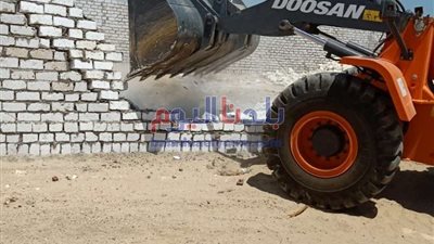 إزالة التعديات على أملاك الدولة والأراضى الزراعية بالمحافظات