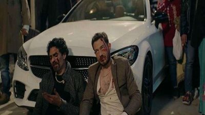 شاهد.. صورة تجمع محمد علاء والدوبلير بعد ضرب محمد رمضان له