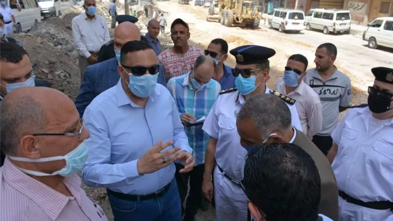 محافظ الدقهلية في جولة ميدانية واسعة بالمنصورة