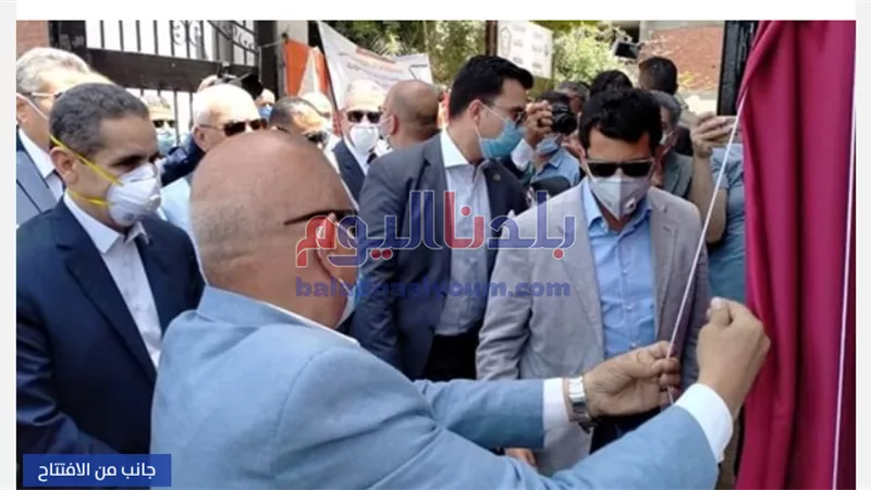 وزير الشباب والرياضة يفتتح ملعب مركز شباب سمنود