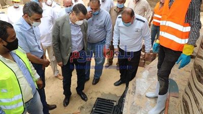 محافظ المنوفية يتابع تنفيذ قرارات الحظر ويتفقد أعمال تطوير وتجميل الميادين
