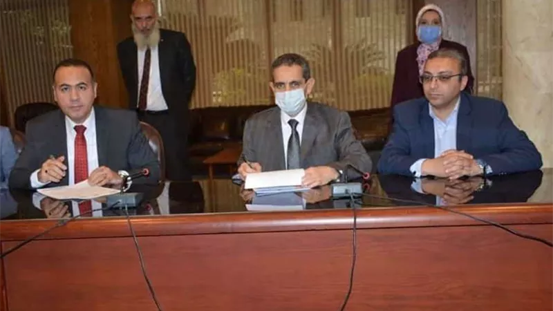 هيئة قضايا الدولة توقع عقدًا مع محافظة الغربية