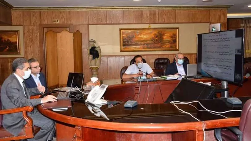 محافظ الغربية يستعرض مع وزيرة البيئة الموقف الحالي لمصانع التدوير