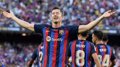 ترتيب هدافي الدوري الإسباني قبل لقاء أتليتكو مدريد وفالنسيا.. ليفاندوفسكي في الصدارة