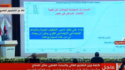 وزير التعليم العالي يكشف موعد انتهاء تفشي كورونا في مصر وتسجيل صفر إصابات