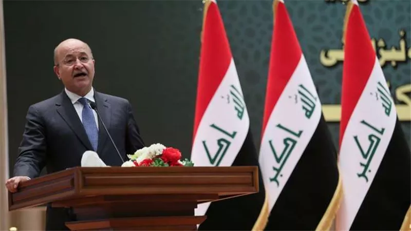 الرئيس العراقي يحذر من فخ داخلي ويدعو لحوار وطني بجدول عمل واضح