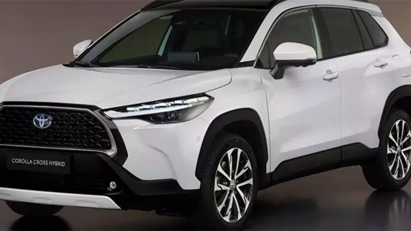 سعر سيارة تويوتا كورولا كروس 2023 في الإمارات toyota corolla cross 2023